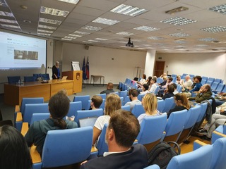 A picture from the presentation. 